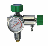pressure regulator with flowmeter for oxygen therapy